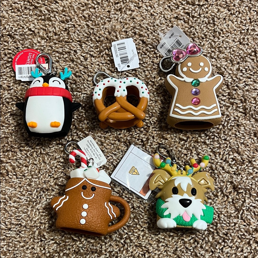 Bath and body works pocketbac holder bundle- Christmas